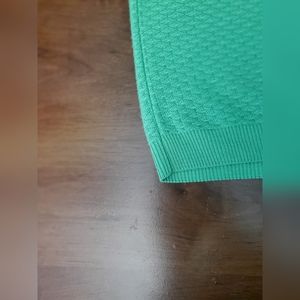 Vintage Bright Green Textured Tee